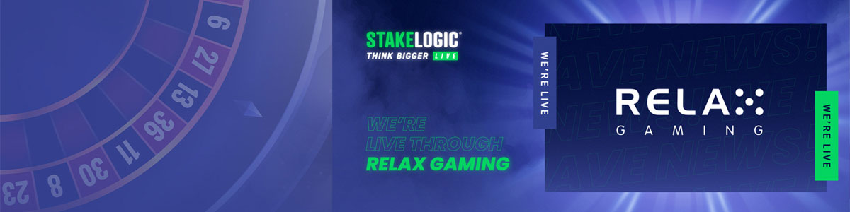 Stakelogic Live distribuido por Relax Gaming