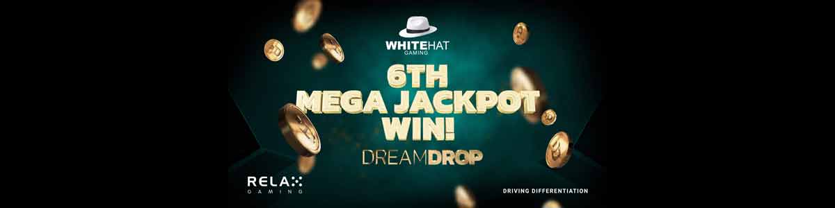 ¡Van 6! Bote Dream Drop Jackpot Relax Gaming
